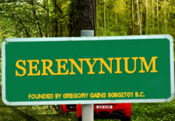 Serenynium© road sign